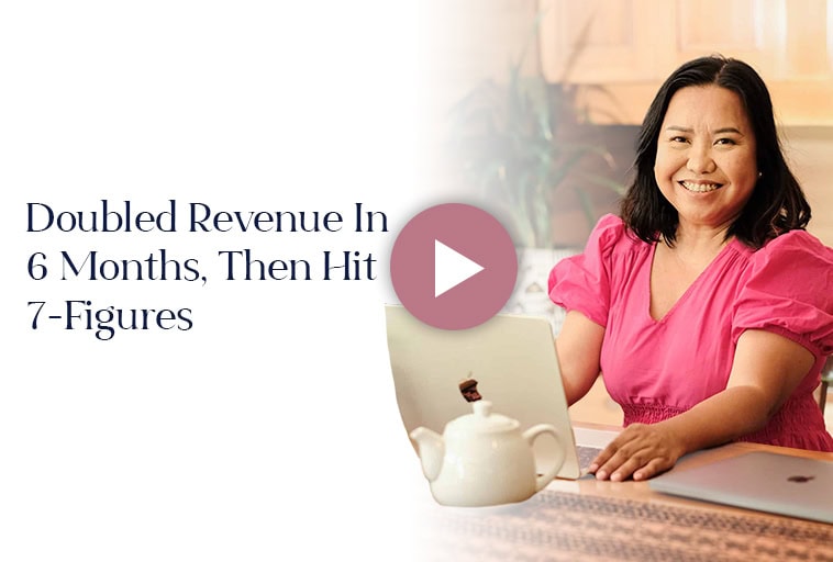 [Video] How we helped Michelle double revenue, scale past 7-figures, and take 50 days off in 6 months